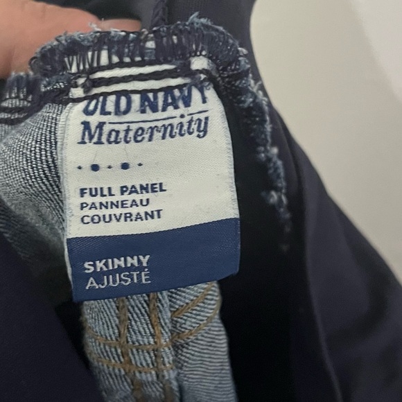 Old Navy Skinny Full Panel Maternity Jeans Size 4 Regular - Picture 8 of 9